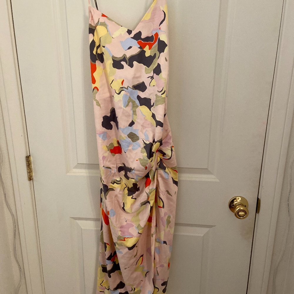 OpenEdit Satin Dress
